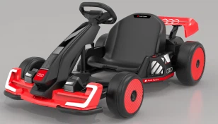ABARTH ゴーカートにはどのような安全機能が備わっていますか?